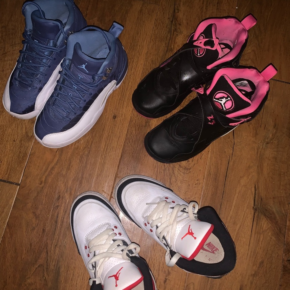 Jordan’s. Size 5